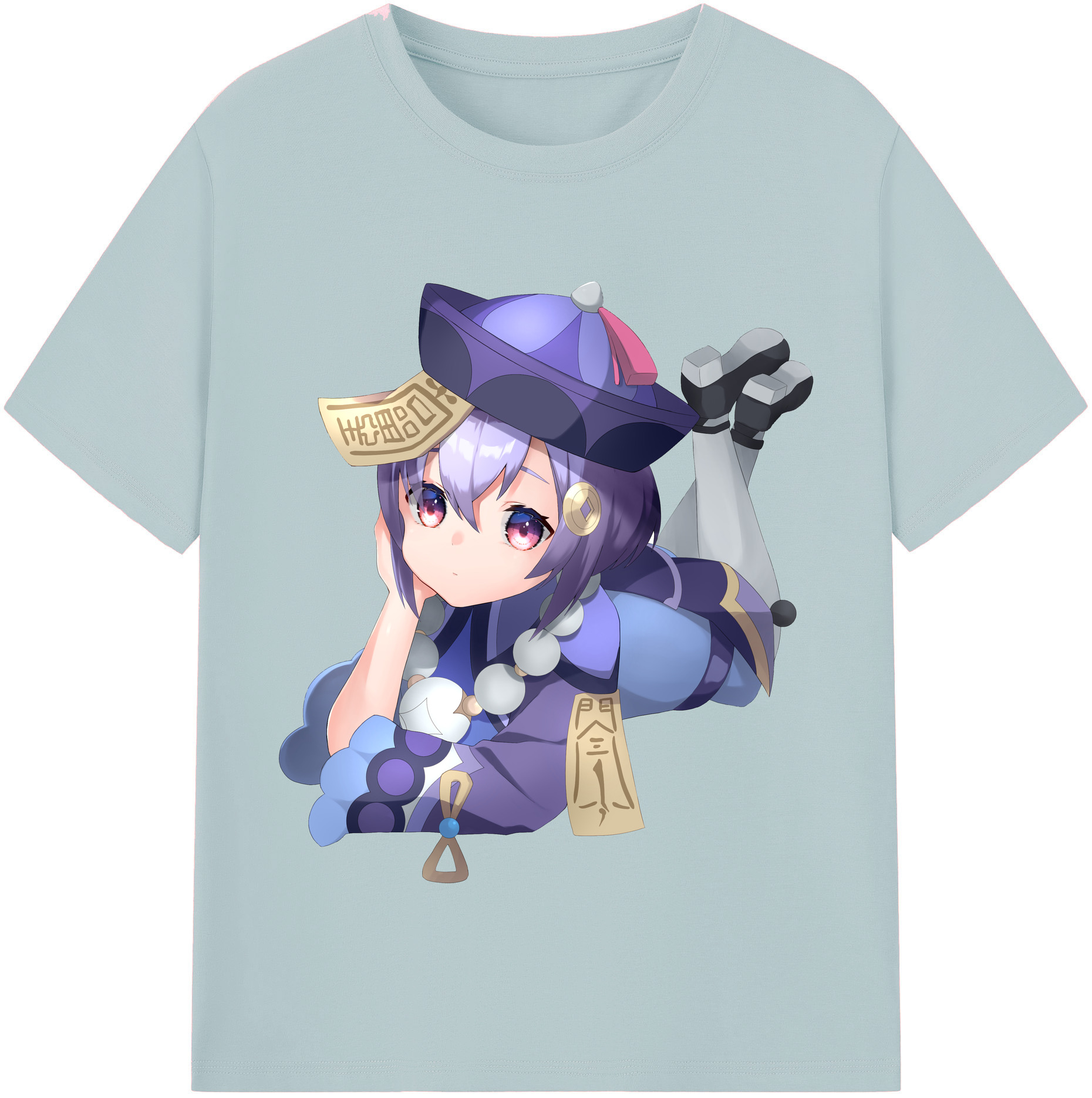 げんし神 七七 なな  genshin Nana 綿100％半袖Tシャツ（フロントプリント）